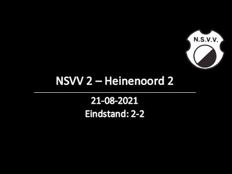 NSVV 2 - Heinenoord 2, 21-08-2021
