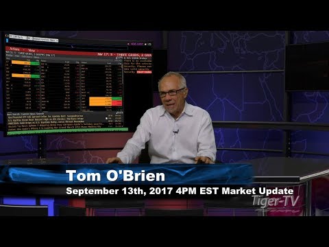 September 13th 4PM Stock Market Update by Tom O'Brien on TFNN