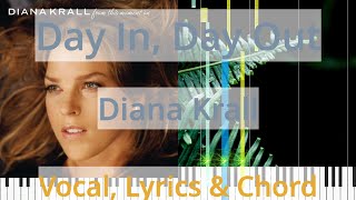 🎹Day In, Day Out, Chord &amp; Lyrics, Diana Krall, Synthesia Piano