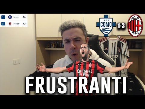 IT'S FRUSTRATING TO HAVE TO ADMIT THIS! SMOKE LIKE A CHIMNEY! Como Milan 1-3