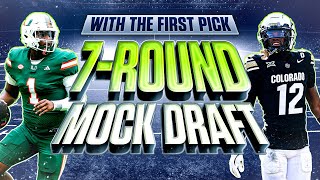 2025 FULL 7-Round NFL Mock Draft with ALL 257 PICKS I With the First Pick Mock Draft Marathon