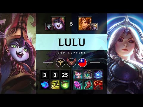 Lulu Support vs Leona - TW Grandmaster Patch 25.04