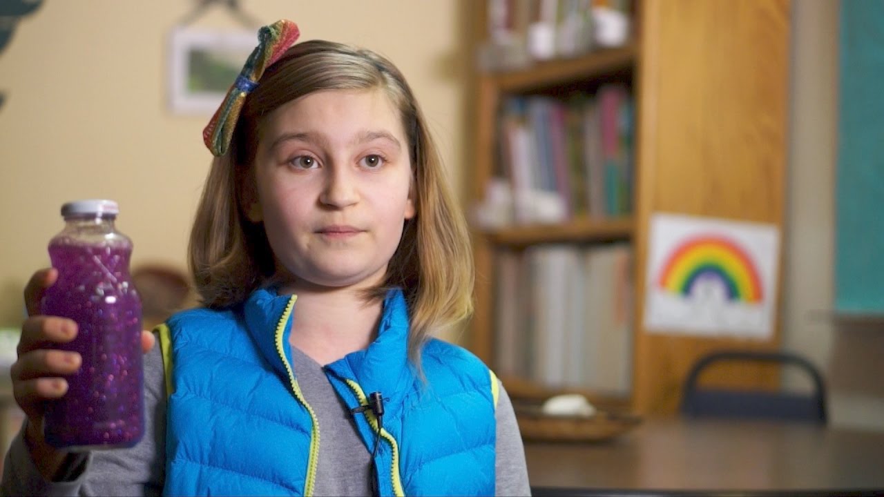 Kids Explain How a Glitter Jar Calms Them Down