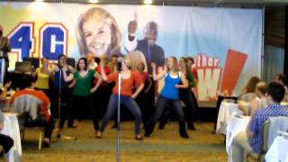 Zumba style flash mob at NUPGE convention Halifax June 2011