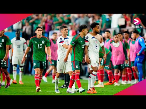 HIGHLIGHTS | USA 3-0 Mexico | Pulisic double in 4 red card game ended early due to homophobic chants