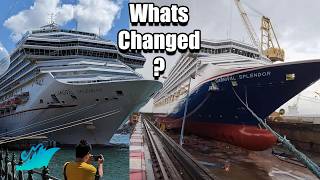 What's changed after the 2024 Carnival Splendor Drydock.