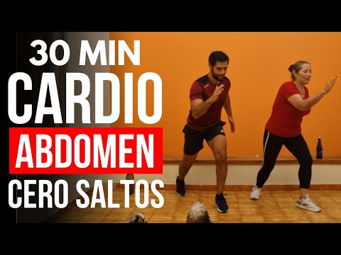 Reduce abdomen y cintura 🔥 ejercicios para bajar de peso en casa sin saltos y de pie