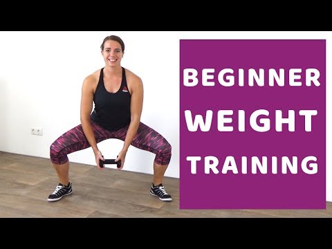 15 Minute Beginner Weight Training – Beginners Exercises for Weight Workout Routine
