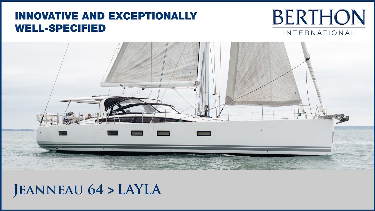 [OFF MARKET] Jeanneau 64 (LAYLA) with Sue Grant - Yacht for Sale - Exceptionally Well-Specified