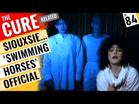 Siouxsie & The Banshees w/ Robert Smith (The Cure) - 'Swimming Horses' [ Official Video] 🇬🇧 1984
