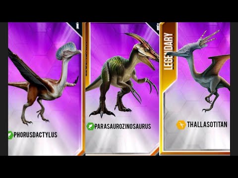 3.5 NEW DINOSAURS COMING SOON TO JURASSIC WORLD THE GAME NEW DINOSAURS CONCEPTS HYBRID NEW DINOSAURS