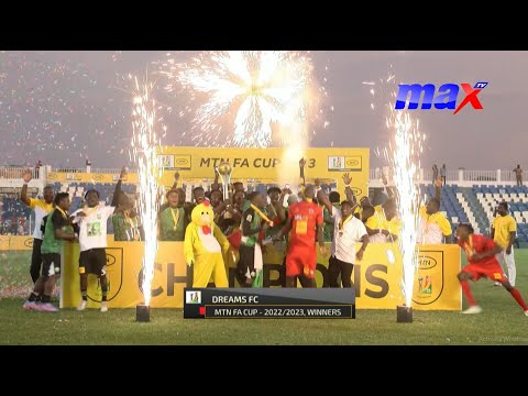 #MTNFACUP23 | Dreams FC beats King Faisal to win the 2022/23 MTN FA CUP.