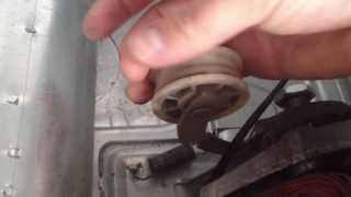 How to fix a squeaky noisy dryer