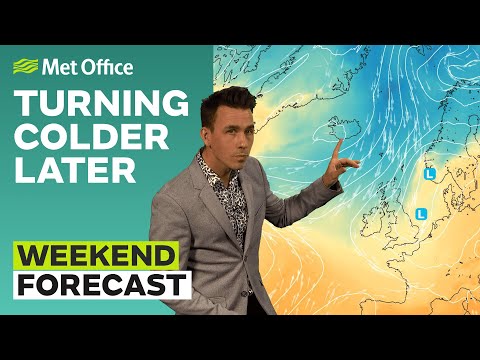 Weekend Weather 20/04/2023 – Turning colder later – Met Office UK Forecast