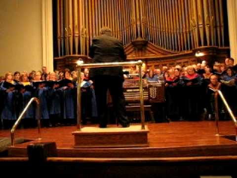 Massed Choir Performance Westminster Church 19Mar09
