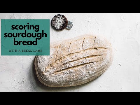 Scoring Sourdough Bread With a Bread Lame