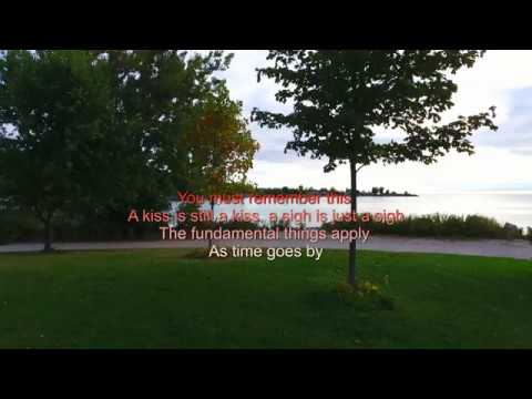 DJI P4 Rod Steward & Queen Latifah - As Time Goes By lyrics