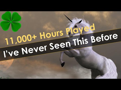 1 in 707,281 Chance - 11,000+ Hours Played and I've Never Seen This Before...