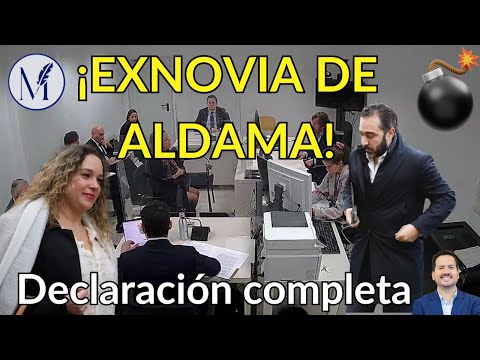💣¡LA EXNOVIA DE ALDAMA!💣 Declaración completa de Leonor González Pano