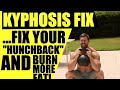 Anti-Kyphosis Core Strength & Fat Burning Kettlebell Routine [Fix 
