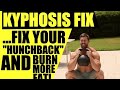 Anti-Kyphosis Core Strength & Fat Burning Kettlebell Routine [Fix