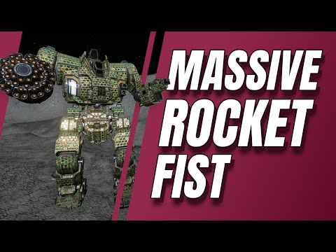 Massive Rocket Fist Zeus - MechWarrior Online 2022