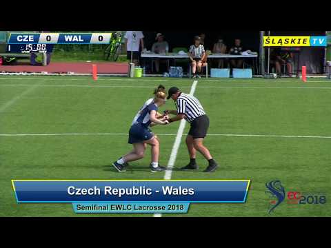 Czech Republic - Wales 8:6 / Semifinal II EWLC Lacrosse 2018