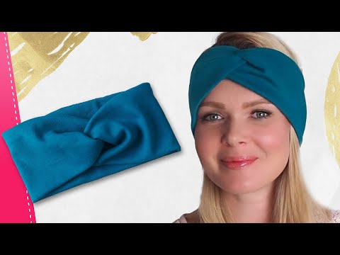 Einfaches STIRNBAND nähen ♥