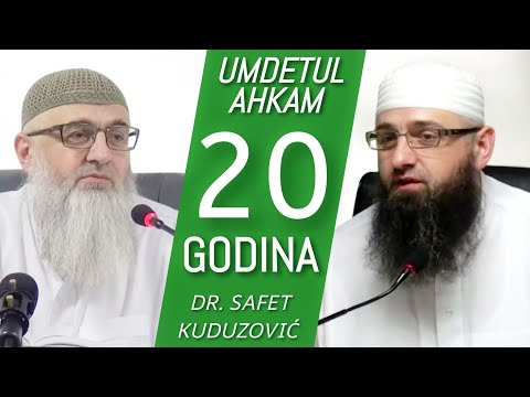 20 godina sa „Umdetul-ahkamom“ – dr. Safet Kuduzović
