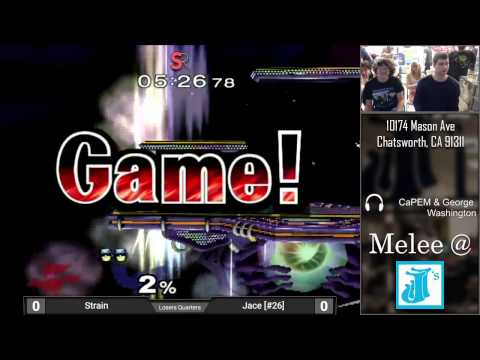 Melee at JJ's #21 - Strain (Fox) vs. Jace (Falcon) - Losers Quarters