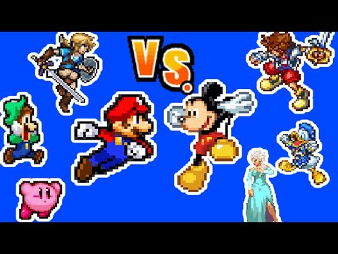 Nintendo VS Disney (Mario vs Mickey Mouse)