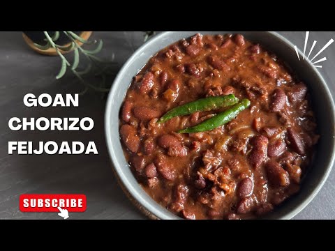 Goan Chorizo Feijoada |  Portuguese Bean stew | Comfort food 😋😍🥘 #goanvlogger #goanfood 