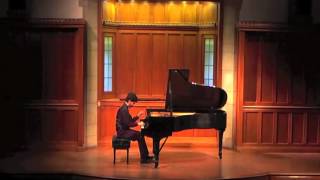 Mozart, Sonata in C, K 330, Mvt. 1; Jun Luke Foster, Piano