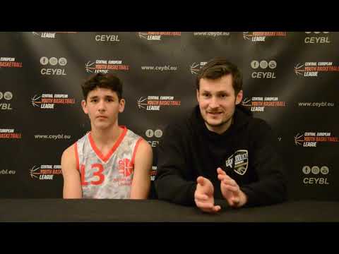 CEYBL U15 - Press conference, 14.10.2023, BA Young Diamonds - Levharti Chomutov