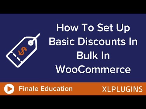 How To Set Up Basic Discount In WooCommerce With Finale