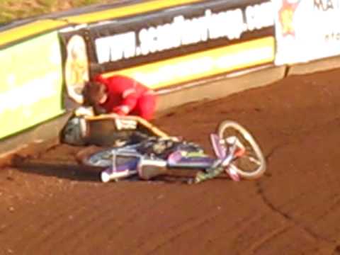 Rory Schlein Speedway Crash in Målilla