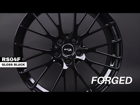 RS04F Gloss Black | RTX Forged