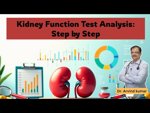 Kidney Function Test analysis: step by step | Dr Arvind Kumar