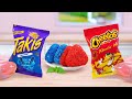 Takis Vs Cheetos Challenge Want A Miniature Cheetos Chicken Cheese Sandwich Shape Tina Mini Cooking