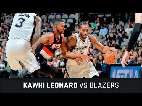 Kawhi Leonard Highlights: 34 PTS, 6 AST, 3 STL, 2 BLK vs Blazers (15.03.2017)