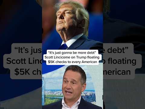 'It's just gonna be more debt': Scott Lincicome on Trump floating $5K checks to every American