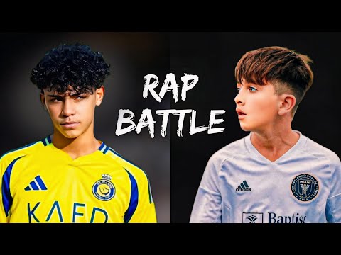 Ronaldo Jr vs Thiago Messi - Rap Battle | Football Rap Battle