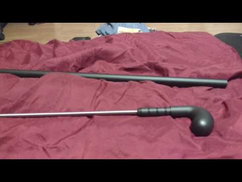 Affordable weapon review the cold steel Quick Draw sword cane 4.5 out of 5 stars