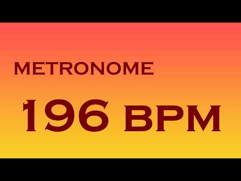 METRONOME 196 BPM 4K