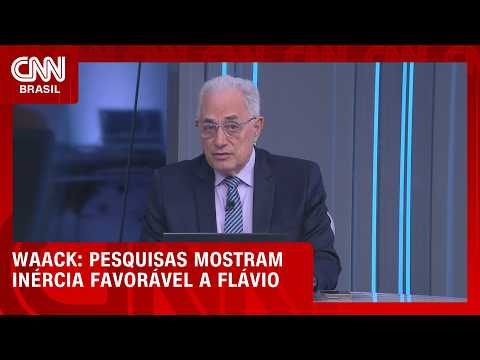 Waack: Pesquisas mostram inércia favorável a Flávio Bolsonaro | WW