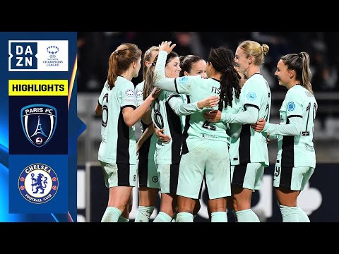 HIGHLIGHTS | Paris FC vs. Chelsea (UEFA Women's Champions League 2023-24 Matchday 6)
