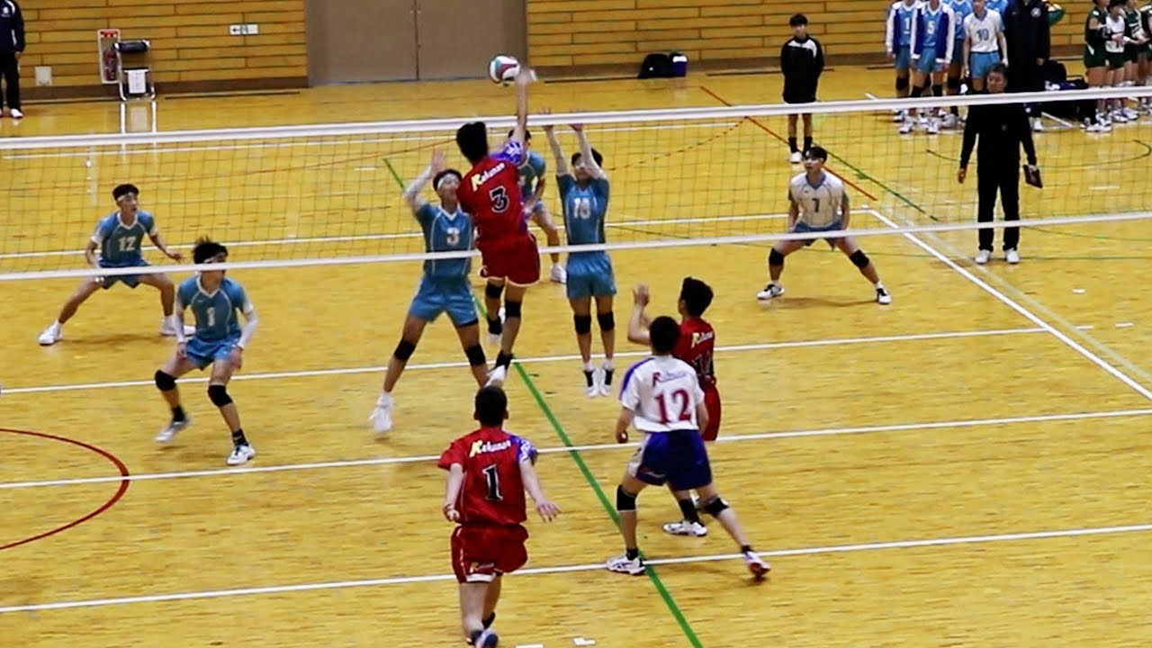 【近畿私学大会2025】清風 vs 洛南　 第１セット　＜男子バレーボール＞