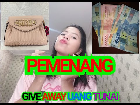 PENGUMUMAN PEMENANG GIVE AWAY  || Selamat untuk para pemenang Uang Tunai dari Lin's TV