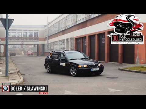 Wymiana zajechanych opon na ekspresowym pitstopie - Gołek / Sławiński - 30 Rajd Niepodległości 2021