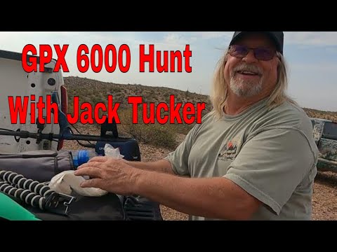 Jack Tucker Came To Visit and Hunt GOLD With The GPX 6000